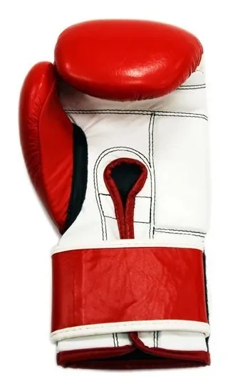 Рукавички боксерські THOR SHARK 14oz / шкіра / червоні (SPT_8019/02(Leather) RED 14 oz.) - изображение 3