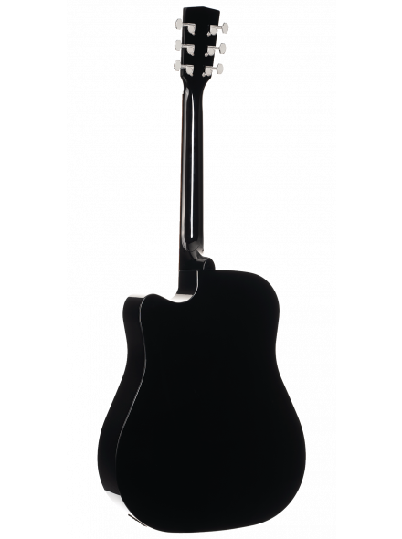 Электроакустическая гитара Cort EARTH 60CE (Black Gloss) - изображение 2