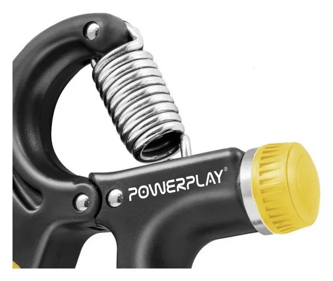 Еспандер кистьовий PowerPlay PP-4323 з регульованим навантаженням 10-40 кг. Strength Grip Чорно-жовтий (PP_PP_4323_Bl/Yellow) - зображення 3