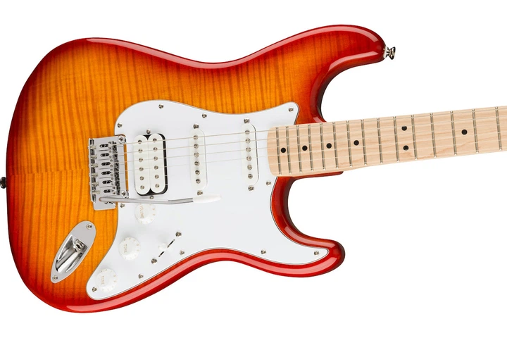 Электрогитара SQUIER AFFINITY SERIES STRATOCASTER HSS MN SIENNA SUNBURST - изображение 3