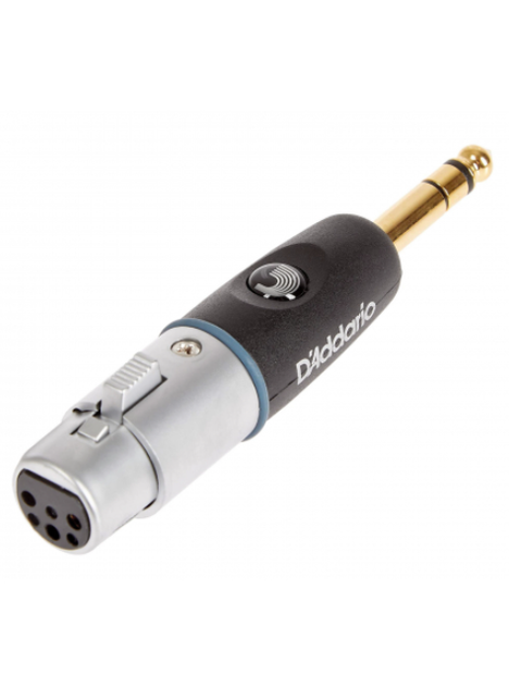 Переходник D'ADDARIO PW-P047AA 1/4 INCH MALE BALANCED TO XLR FEMALE - Фото 1 Переходник D'ADDARIO PW-P047AA 1/4 INCH MALE BALANCED TO XLR FEMALE - изображение 1