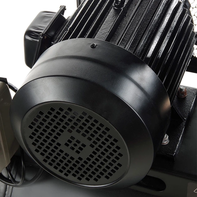 Компрессор трехцилиндровый ременный OFBD-200X 8Бар 7.5кВт 1050л/мин 200л 380В (2 крана) + Масло 1л APRO - изображение 9