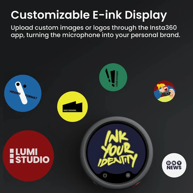 Беспроводная микрофонная система Insta360 Mic Pro 2TX+1RX Bluetooth 5.4 черная - изображение 8