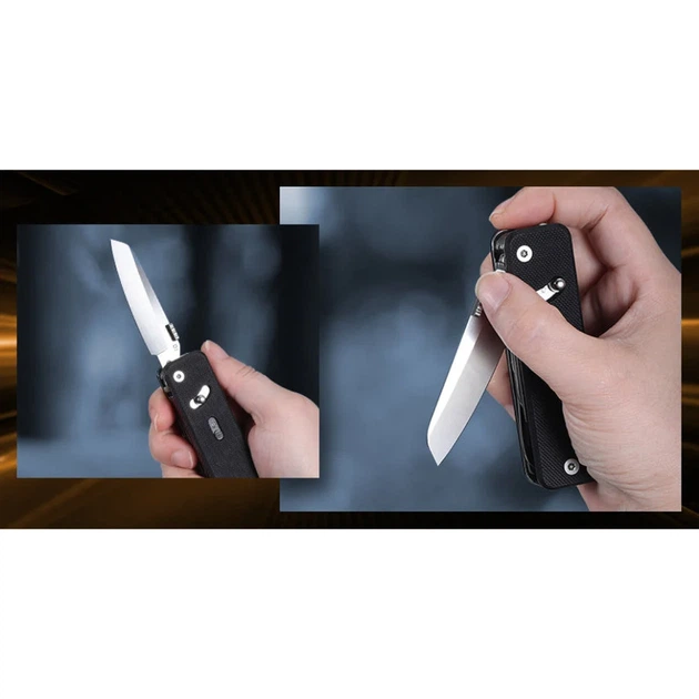 Мультитул Roxon Flex Companion S503G 13 функций D2 G10 черный - Фото 11 Мультитул Roxon Flex Companion S503G 13 функций D2 G10 черный - изображение 11