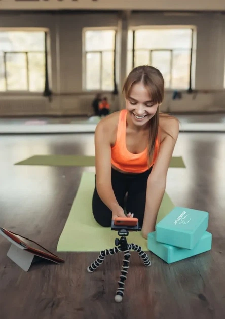 Блок для йоги PowerPlay 4006 Yoga Brick М'ятний (PP_PP_4006_Mint_Yoga_Brick) - зображення 2