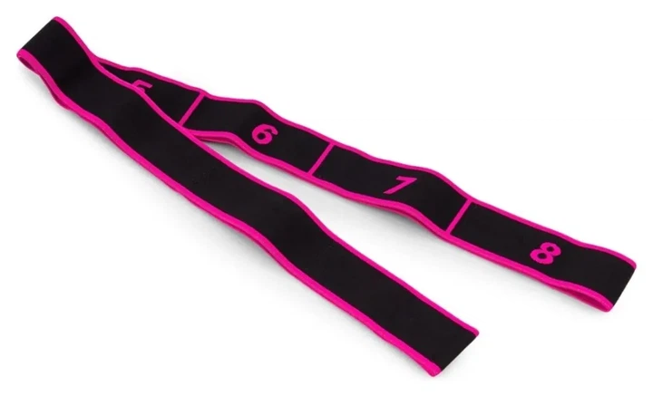 Еспандер з петлями для розтяжки PowerPlay PP_4311 Fitness Band Розова (88*4см.) (PP_PP_4311_Pink) - изображение 3