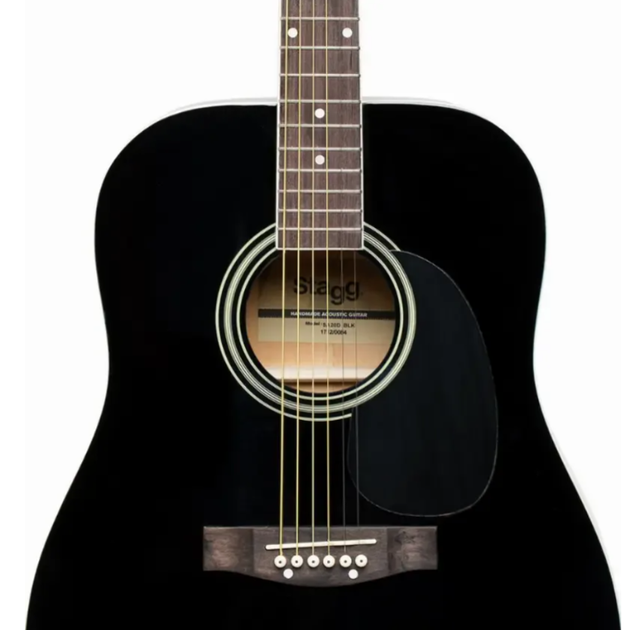 Акустическая гитара STAGG G SA20D BLK - Фото 3 Акустическая гитара STAGG G SA20D BLK - изображение 3