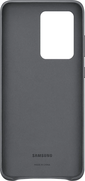 Etui na smartfon Samsung Leather Cover do Samsung Galaxy S20 Ultra Grey (EF-VG988LJEGEU) - obraz 2