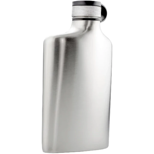 Фляга GSI Glacier Stainless Hip Flask 236 ml - Фото 2 Фляга GSI Glacier Stainless Hip Flask 236 ml - зображення 2
