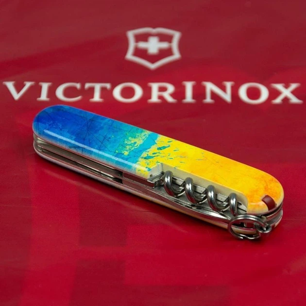 Швейцарський складаний ніж Victorinox SPARTAN UKRAINE 1.3603.7.T3100p - Фото 10 Швейцарський складаний ніж Victorinox SPARTAN UKRAINE 1.3603.7.T3100p - зображення 10