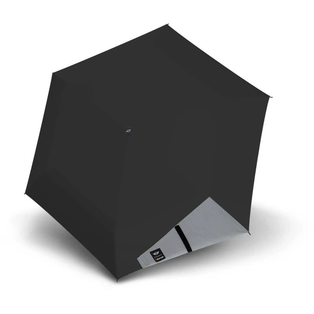 Зонт-автомат Knirps Mini Duomatic/Reflective Black Kn95-8100-7156 - Фото 2 Зонт-автомат Knirps Mini Duomatic/Reflective Black Kn95-8100-7156 - изображение 2