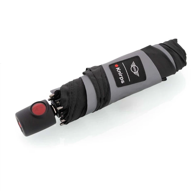 Зонт-автомат Knirps Mini Duomatic/Reflective Black Kn95-8100-7156 - Фото 3 Зонт-автомат Knirps Mini Duomatic/Reflective Black Kn95-8100-7156 - изображение 3