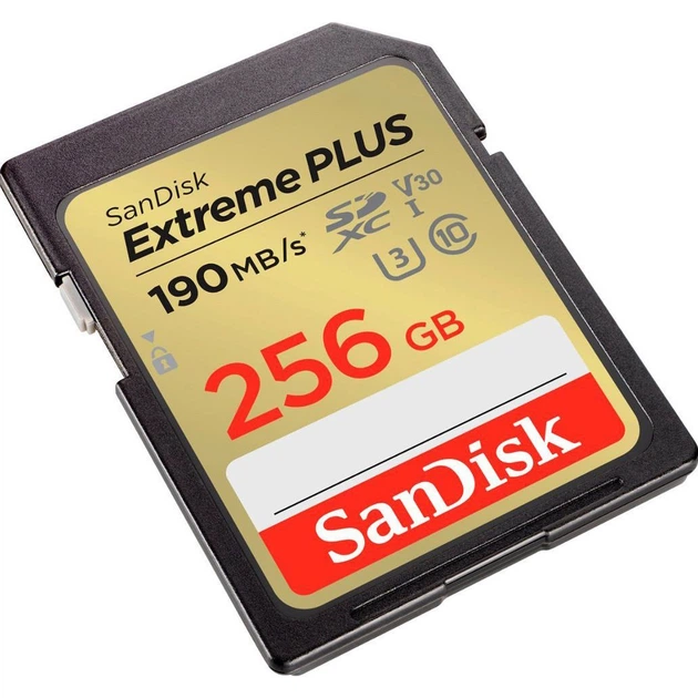 Карта пам'яті SanDisk Extreme Plus SDXC 256GB UHS-I U3 V30 Class 10 (SDSDXWV-256G-GNCIN) [174446] - зображення 3