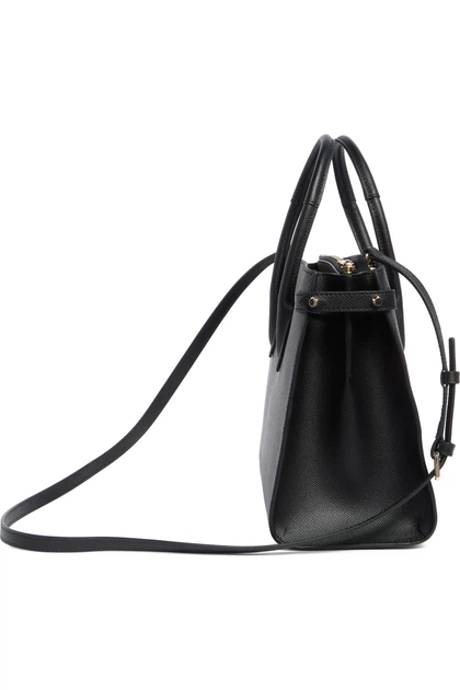 Женская сумка FURLA Gardenia Tote Bag черная кожаная сумочка шопер 28 х 23 х 13.5 см - Фото 4 Женская сумка FURLA Gardenia Tote Bag черная кожаная сумочка шопер 28 х 23 х 13.5 см - изображение 4