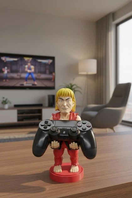 Подставка для геймпада Street Fighter - Кен Мастерс - Фото 2 Подставка для геймпада Street Fighter - Кен Мастерс - изображение 2