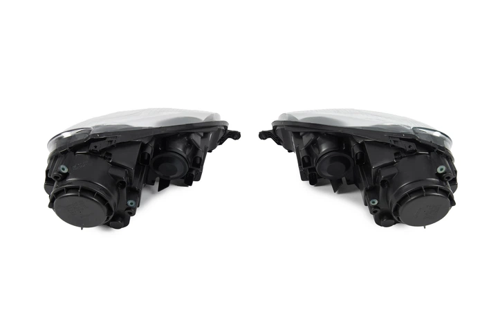 Передние фары с линзой Black (2 шт) для Volkswagen Golf 5 2003-2009 гг - изображение 5
