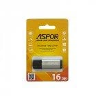 USB флешка Aspor AR121 16 ГБ серебро (985011) - изображение 2