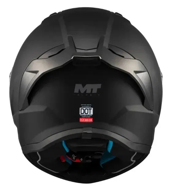 Шолом MT Stinger 2 Pure, XL, Чорний матовий (3080459) - Фото 6 Шолом MT Stinger 2 Pure, XL, Чорний матовий (3080459) - изображение 6