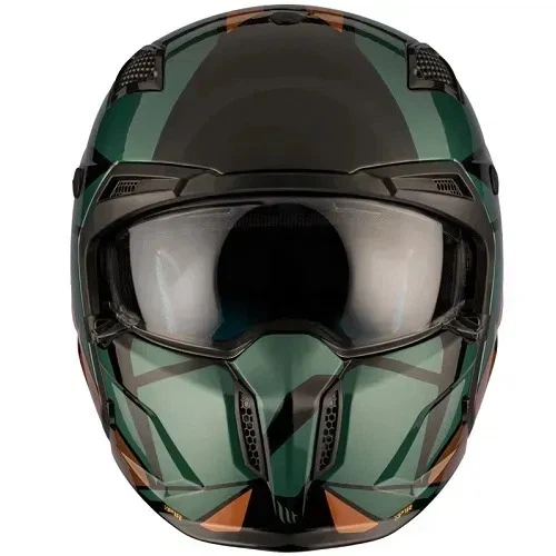 Шолом MT Streetfighter SV S P1R, M, Зелений/Бронзовий (3080485) - изображение 5