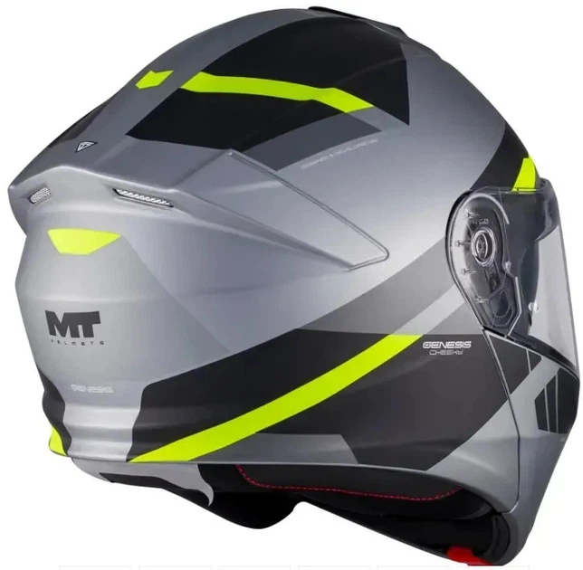 Шолом MT Genesis R SV Сheeky, M, Сірий/Жовтий (3080400) - изображение 5