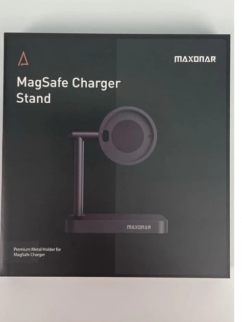 Maxonar Mag Safe Charger Stand Міцна металева настільна підставка преміум-класу Mag Safe Base Stand - Фото 2 Maxonar Mag Safe Charger Stand Міцна металева настільна підставка преміум-класу Mag Safe Base Stand - зображення 2