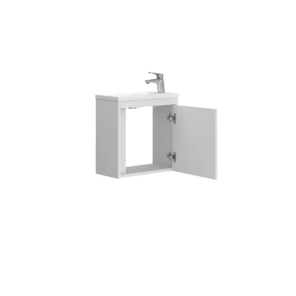 Тумба з раковиною Devit Small 50см (063050W) - изображение 3