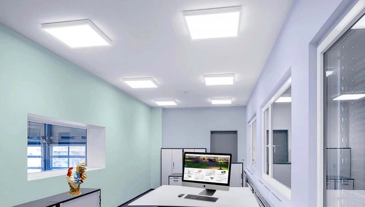 Панель накладна LED Horoz Electric PULSAR-48 48W 6400K 3800Lm 600x600x38мм біла (056-015-0048-050) - изображение 3