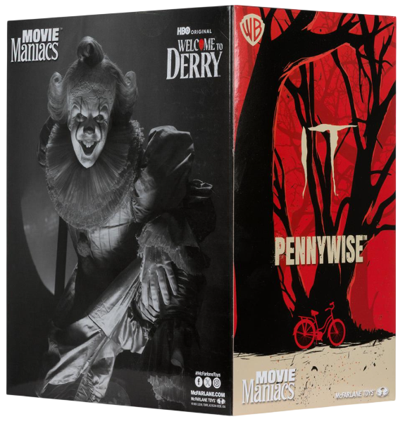 Figurka McFarlane Pennywise Welcome To Derry Black And White (0787926141412) - obraz 5