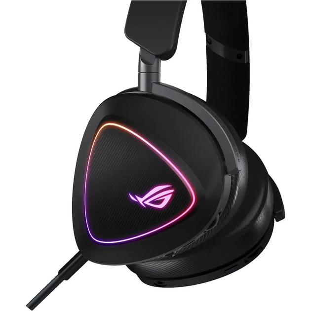 Наушники с микрофоном ASUS ROG Delta II Black (90YH03W0-BHUA00) - Фото 5 Наушники с микрофоном ASUS ROG Delta II Black (90YH03W0-BHUA00) - изображение 5
