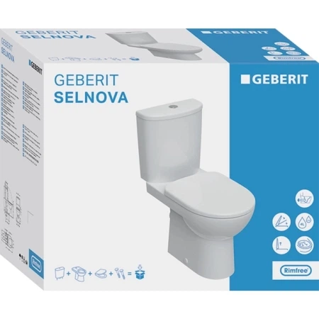 Унітаз Geberit Selnova (501.753.00.1) - изображение 3