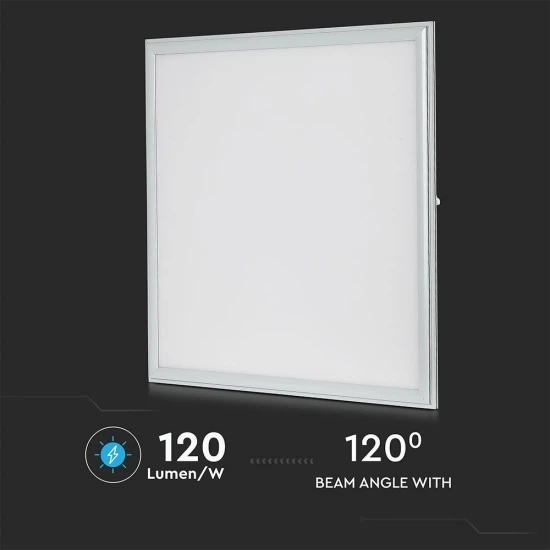 Панель світлодіодна V-TAC 29W SKU-62406 600х600mm 3000К 230V IP20 (3800157619608) - изображение 8