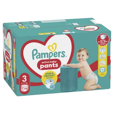 Подгузники Pampers Pants Midi Размер 3 (6-11 кг) 128 шт. - изображение 2