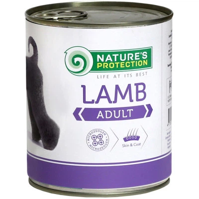 Консервы Nature's Protection Adult Lamb с ягненком 800 г - Фото 1 Консервы Nature's Protection Adult Lamb с ягненком 800 г - изображение 1