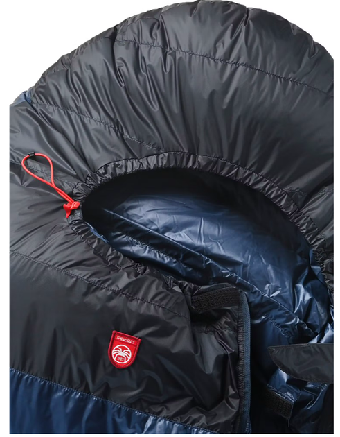 Śpiwór puchowy Pajak Core 550 Long 205 cm Lewy Navy (5905669162425) - obraz 3