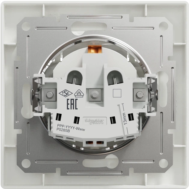 Розетка з кришкою з заземленням Schneider Electric Asfora Біла EPH3100121 - Фото 1 Розетка з кришкою з заземленням Schneider Electric Asfora Біла EPH3100121 - зображення 1