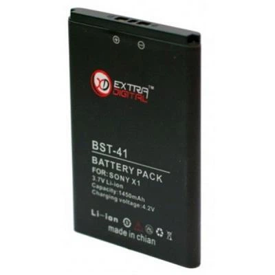 Аккумуляторная батарея Extradigital Sony Ericsson BST-41 (1450 mAh) - Фото 2 Аккумуляторная батарея Extradigital Sony Ericsson BST-41 (1450 mAh) - изображение 2