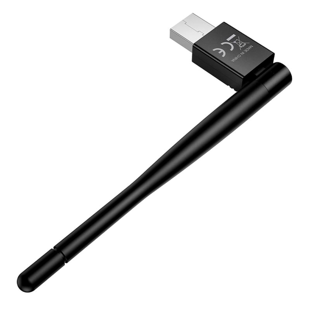 USB WiFi адаптер Hoco HI37 черный для беспроводного подключения к интернету - изображение 5