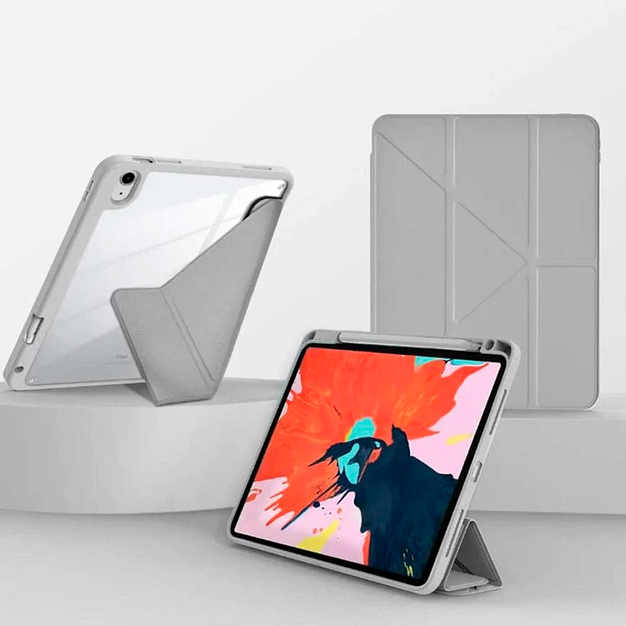 Чохол силіконовий WiWU Defender для Apple iPad Air 11 2025 10 2022 протиударний сірий - зображення 7