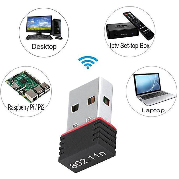 USB WiFi адаптер 802.11n 150 Мбитс для подключения к интернету - изображение 4