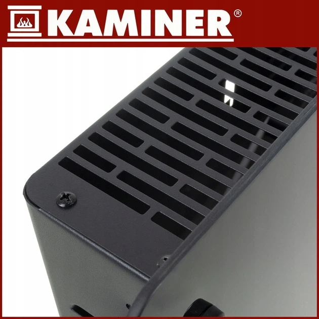 Электрический стеклянный конвектор Kaminer Zelva 2500 Вт Wi-Fi с пультом, черный (26572) - изображение 7