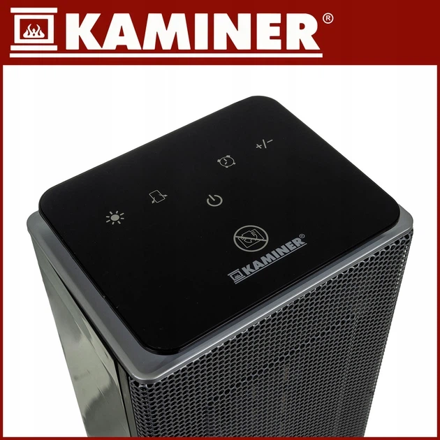 Керамический тепловентилятор Kaminer Lumni 2.0 2000 Вт PTC с пультом ДУ (26376) - изображение 3