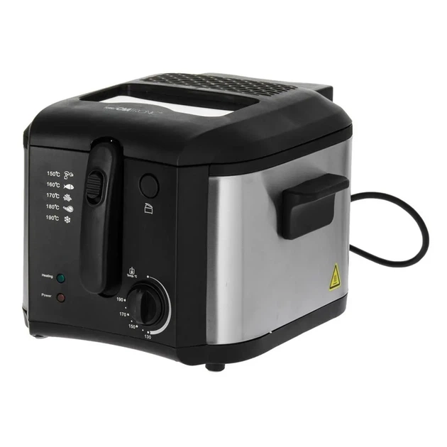 Фритюрница Clatronic FR 3649 2,5л, 1600 Вт, черная нержавеющая сталь - изображение 8