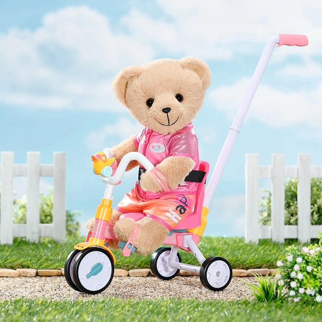 Триколісний велосипед для ляльки Baby Born – Пригоди з Бертою - Фото 8 Триколісний велосипед для ляльки Baby Born – Пригоди з Бертою - изображение 8