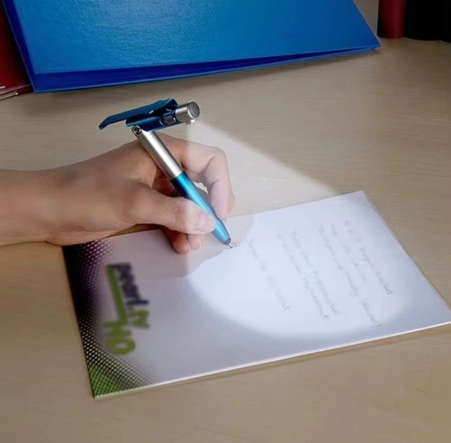 Столус Ручка 4 в 1 с подсветкой и функцией подставки Touch Pen для планшета сенсорного экрана - изображение 3