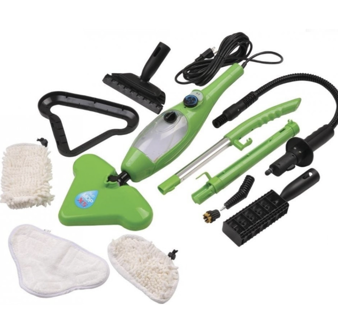 Паровая швабра Steam Master H2O MOP X5 1250 Вт Многофункциональный пароочиститель для дома Отпариватель одежды Устройство для очистки пола окон ковров - изображение 7