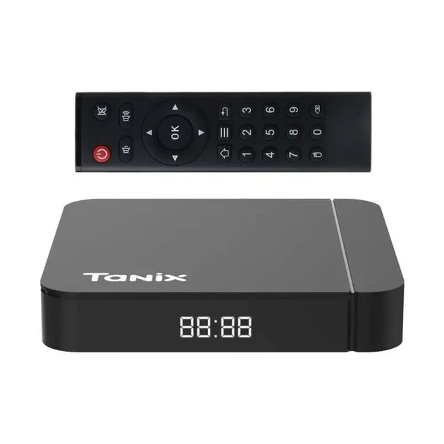 Смарт-приставка Tanix, 4/32 ГБ, Чорний/ТБ приставка/Смарт-бокс для телевізора/Андроїд тв/Смарт ТВ - зображення 6
