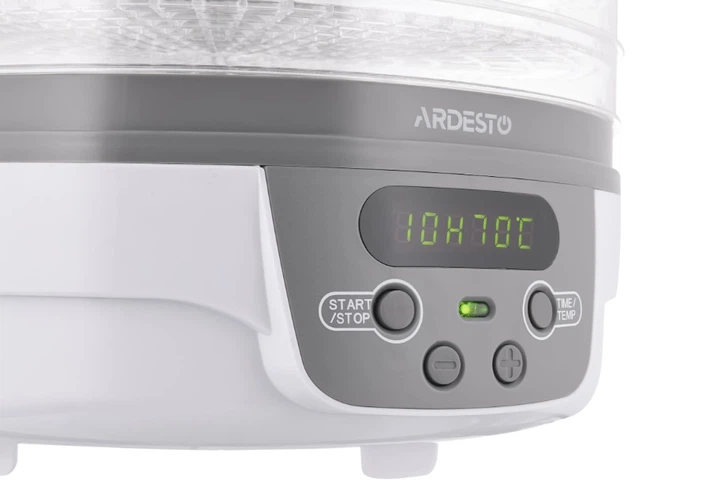 Сушарка для продуктів Ardesto FDB-5321T біла - изображение 6