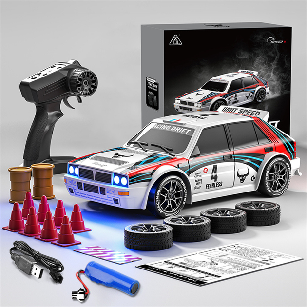 Радиоуправляемая дрифт машинка ZLL SG204 PRO 4WD 1/24 RTR дрифт авто 4WD 1:24 с LED подсветкой и сменными шинами - изображение 2