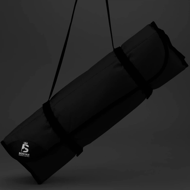 Коврик лежак для собак OUT Bosyak Waterproof S 85х50 Черный (прогулочный коврик подстилка для собак) - изображение 5