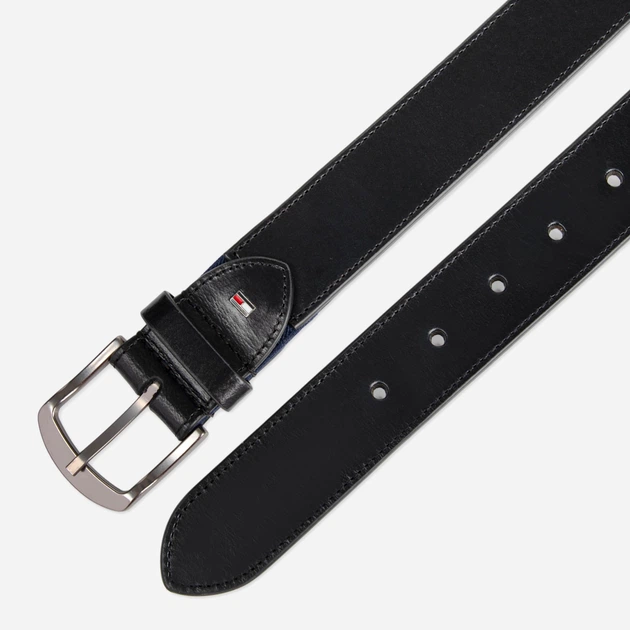 Ремень мужской из натуральной кожи Tommy Hilfiger 954191762 M (113 см) Черный (1161423117) - Фото 5 Ремень мужской из натуральной кожи Tommy Hilfiger 954191762 M (113 см) Черный (1161423117) - изображение 5